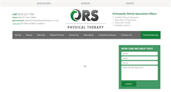 Desktop Screenshot of orspt.com
